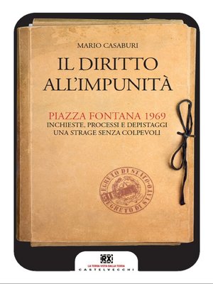 cover image of Il diritto all'impunità
